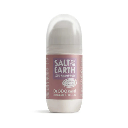 Salt of the Earth - Lavender & Vanilla Natural Refillable Roll-On Deodorant - GOLDFARMACI