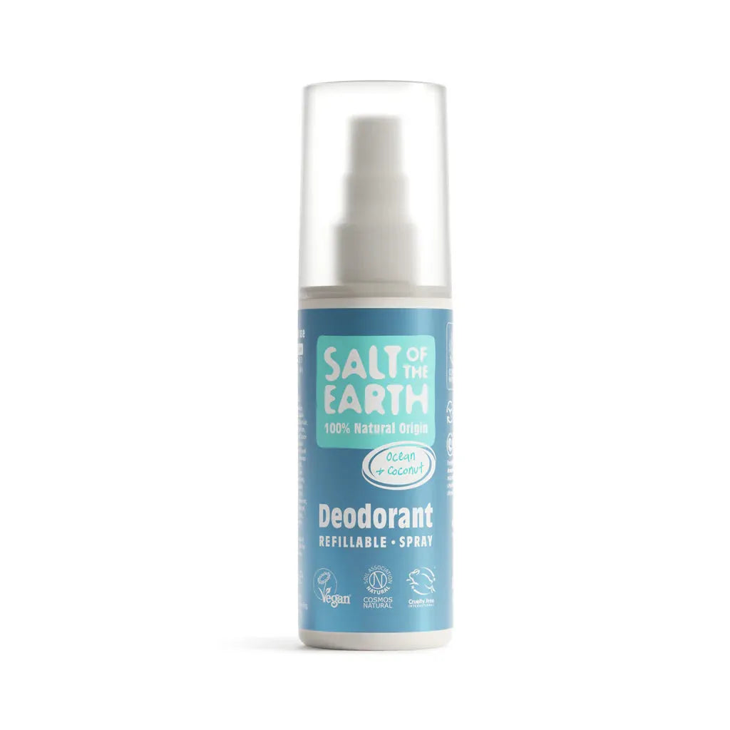Salt of the Earth - Ocean & Coconut Natural Deodorant Spray - GOLDFARMACI