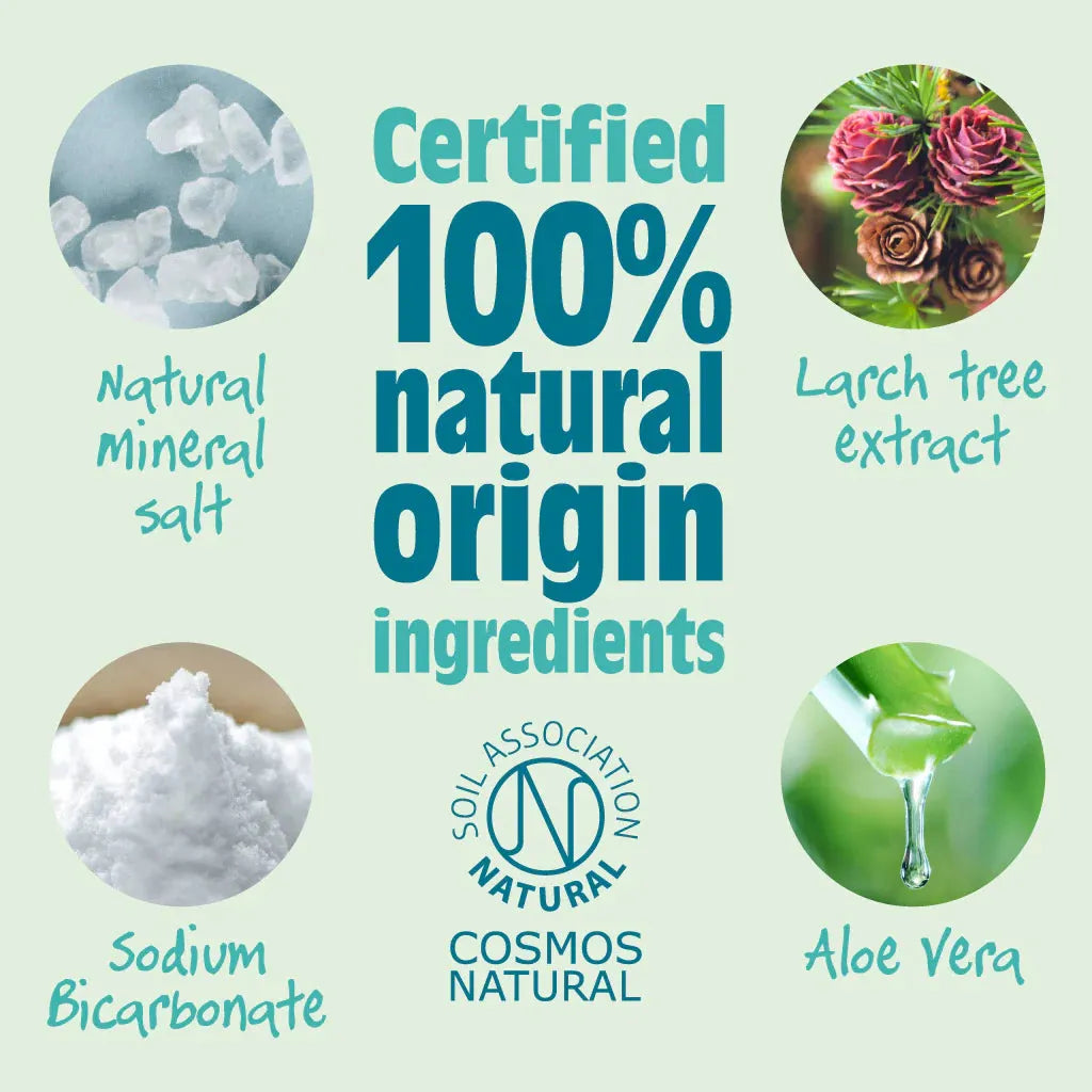 Salt of the Earth - Unscented Natural Deodorant Spray - GOLDFARMACI