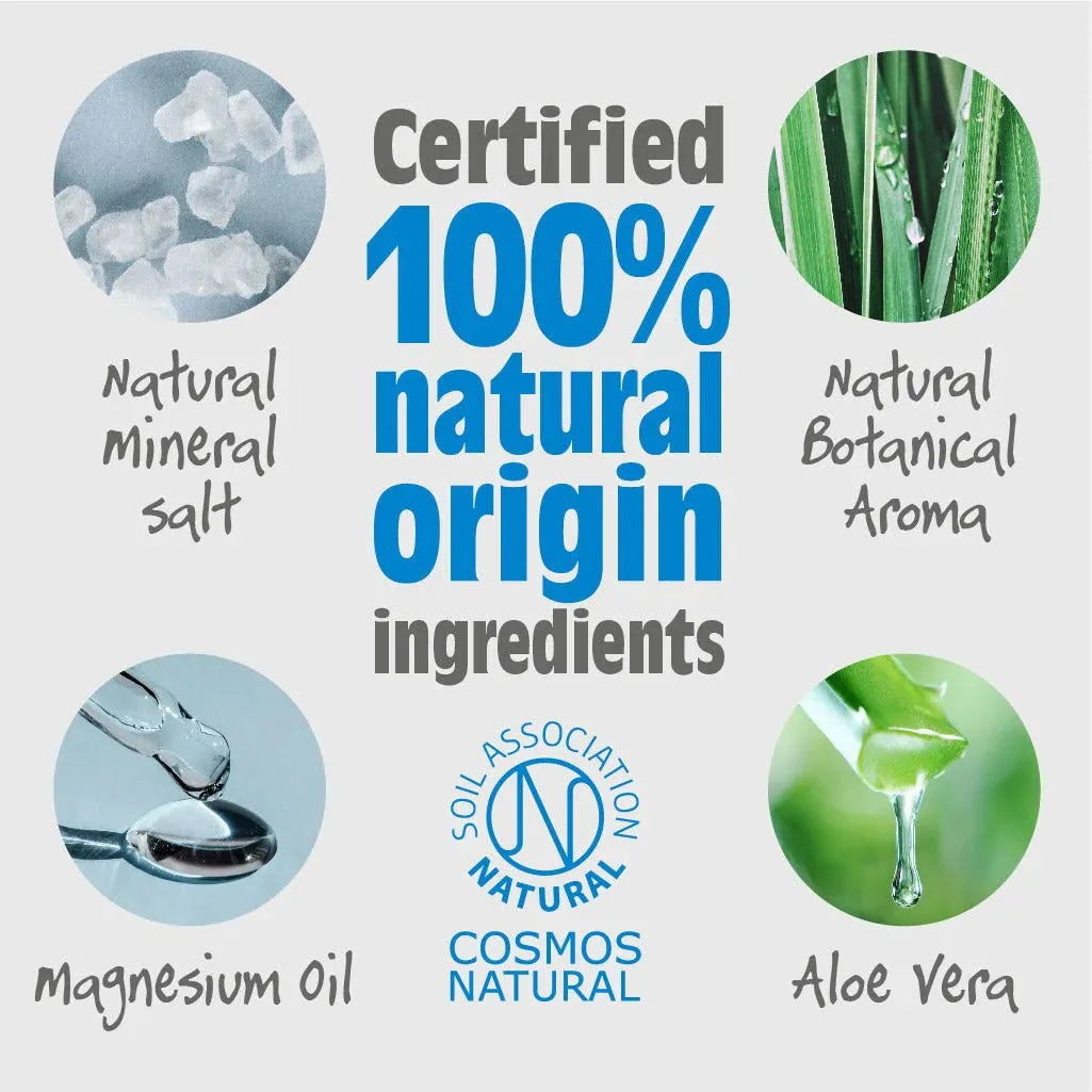 Salt of the Earth - Vetiver & Citrus Natural Refillable Roll-On Deodorant - GOLDFARMACI