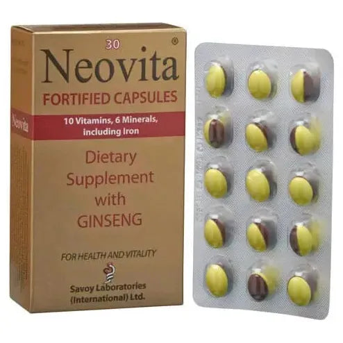 Savoy Laboratories - Neovita Capsules - GOLDFARMACI