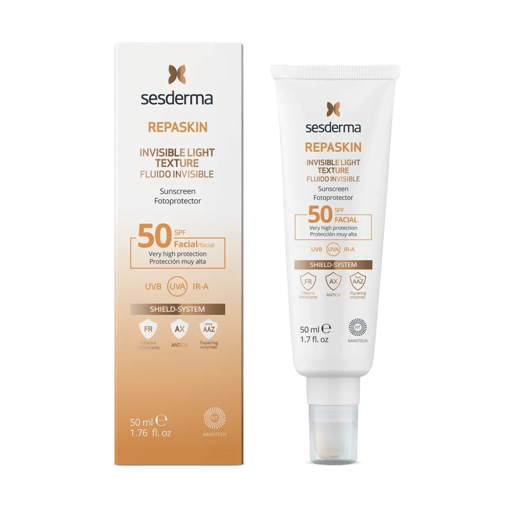 Sesderma - Repaskin Invisible Fluid SPF50 - GOLDFARMACI