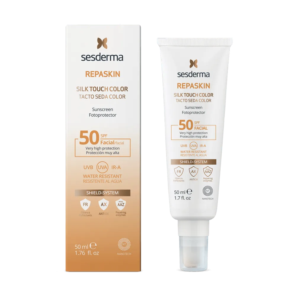 Sesderma - Repaskin Silk Touch Color SPF50 - GOLDFARMACI