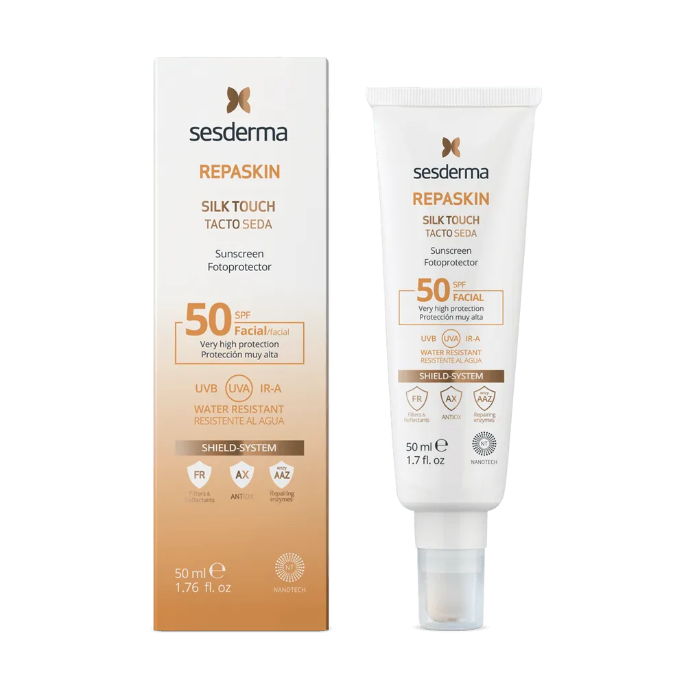 Sesderma - Repaskin Silk Touch SPF50 - GOLDFARMACI