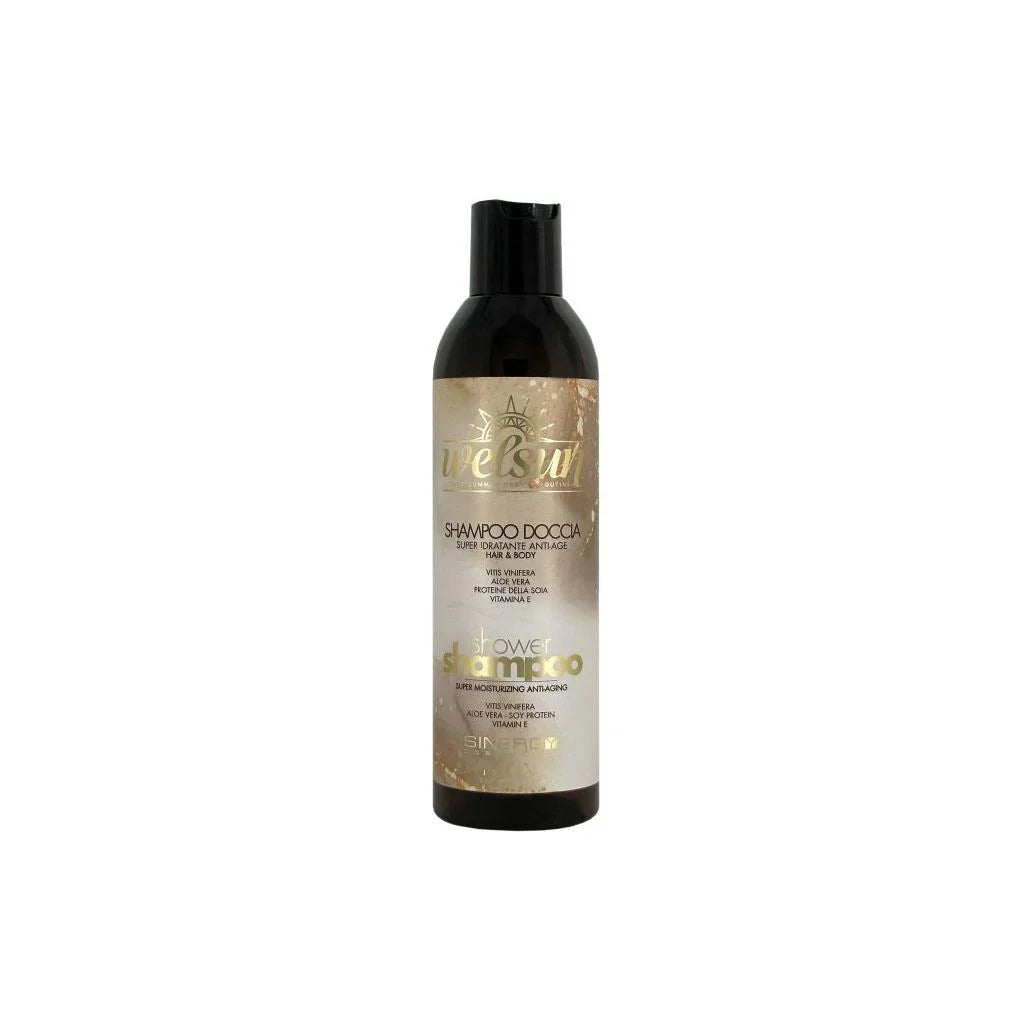 Sinergy Cosmetics - Welsun Super Hydrating Shower Shampoo - GOLDFARMACI