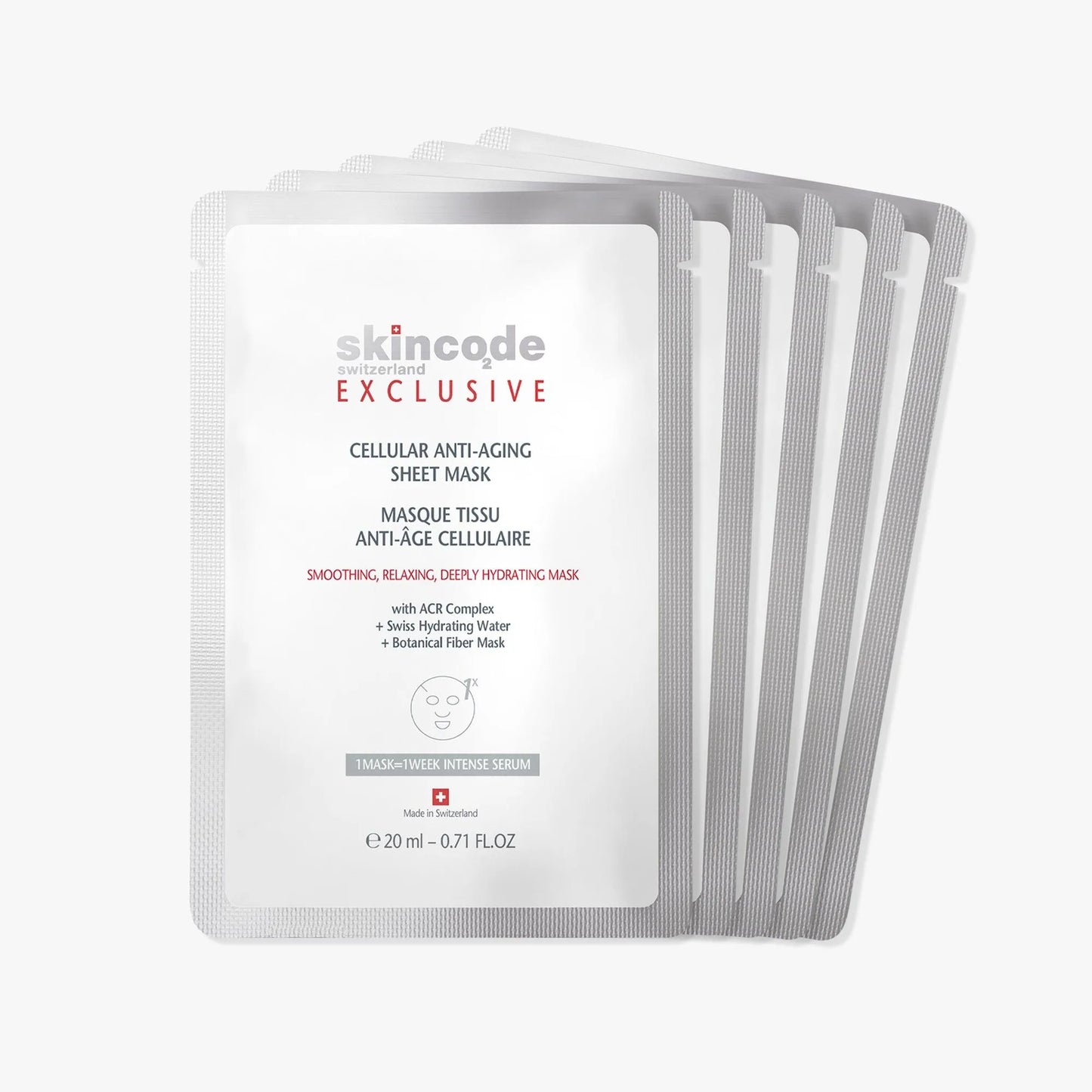 Skincode - Cellular Anti-Aging Sheet Mask - GOLDFARMACI