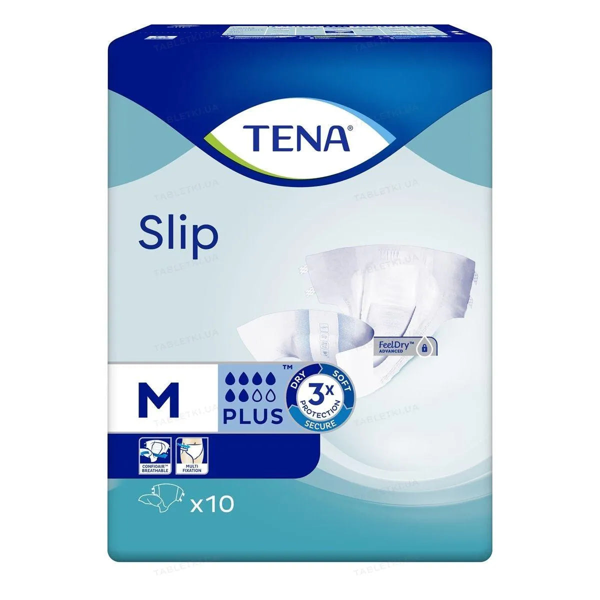 Tena - Slip Plus Medium Adult Diapers - GOLDFARMACI