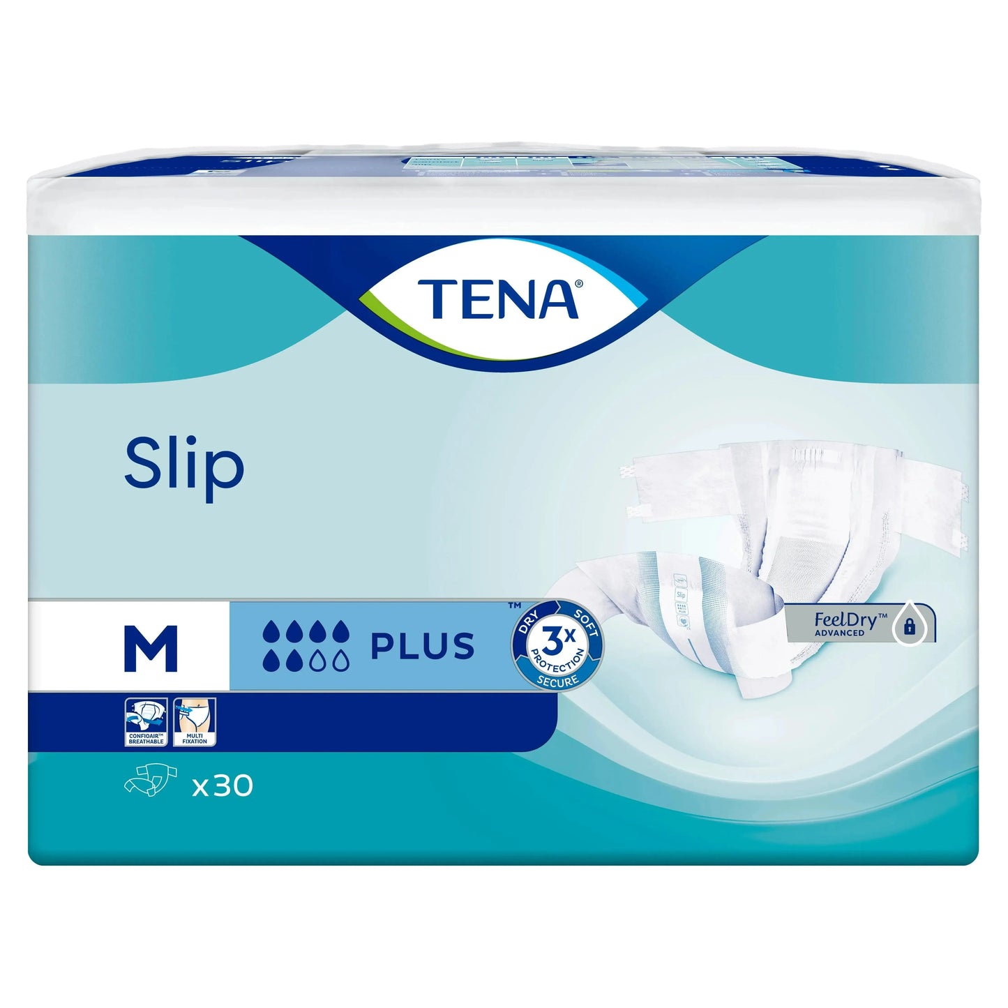 Tena - Slip Plus Medium Adult Diapers - GOLDFARMACI