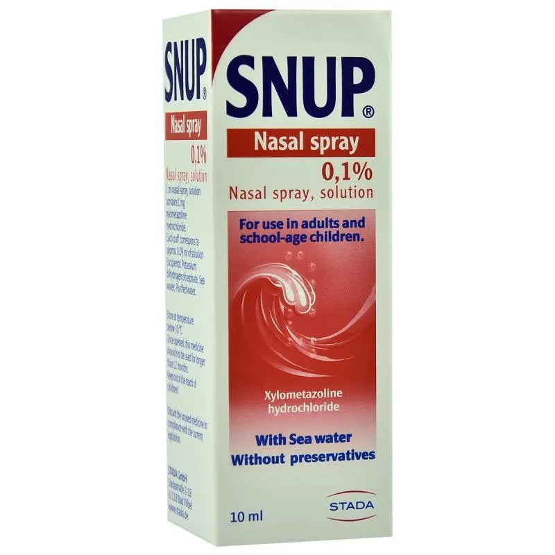 Stada - Snup 0.1% Nasal Spray - GOLDFARMACI