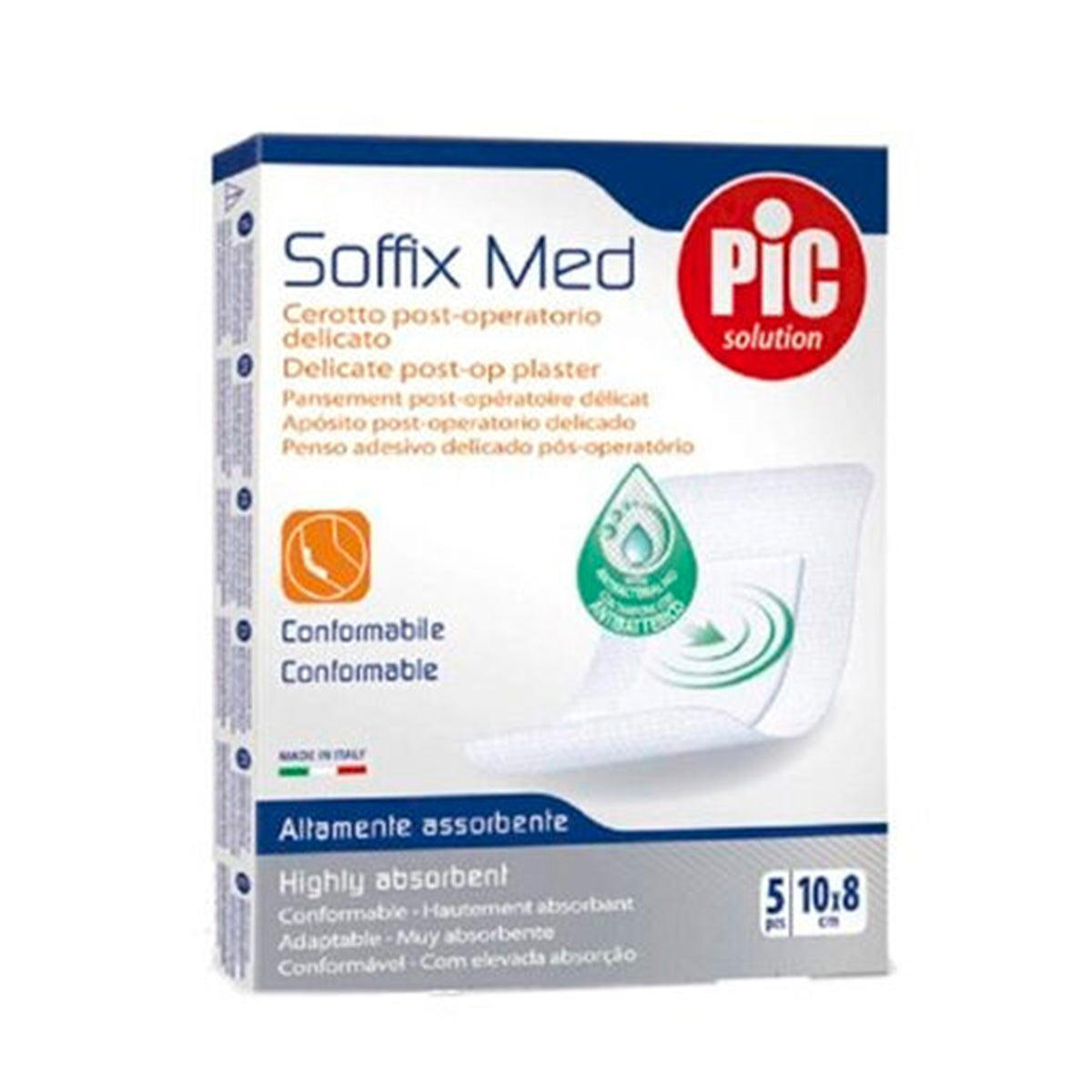 Pic Sofix Med sterile dressing 10 x 8 cm