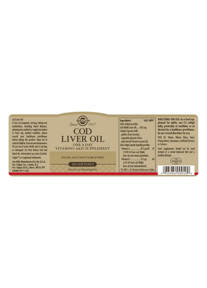 Solgar - Cod Liver Oil