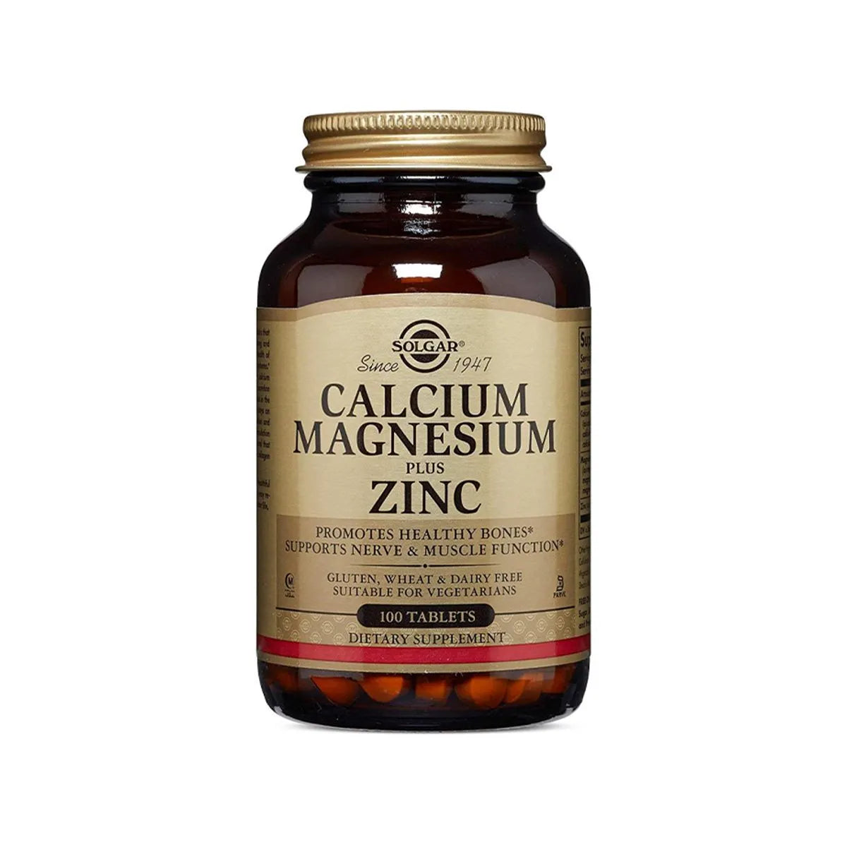 Solgar - Calcium Magnesium Plus Zinc