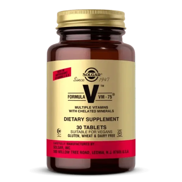 Solgar - Formula VM 75 30 Tabs - GOLDFARMACI