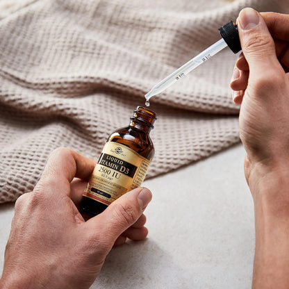 Solgar - Vitamin D3 Liquid 2500 IU - GOLDFARMACI