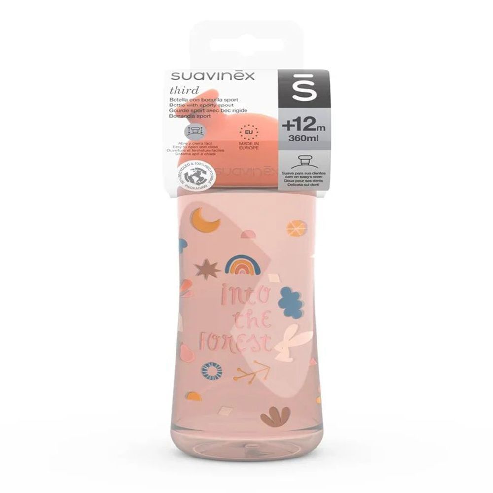 Suavinex Sporty spout bottle 360 ml for 12 months plus