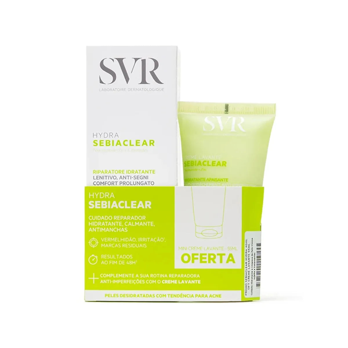 SVR - Sebiaclear Hydra + Sebiaclear Active Gel – Anti-Imperfections Set