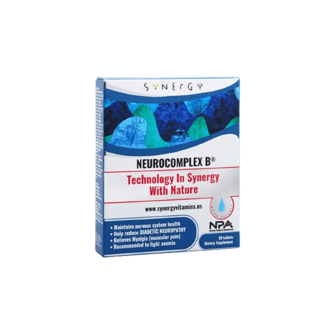 Synergy - Neurocomplex-B 30 Tablets - GOLDFARMACI