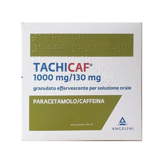 Tachicaf - Paracetomol 1000 MG/ 130 MG - GOLDFARMACI