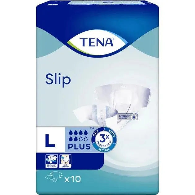 Tena - Slip Plus Large Adult Diapers - GOLDFARMACI