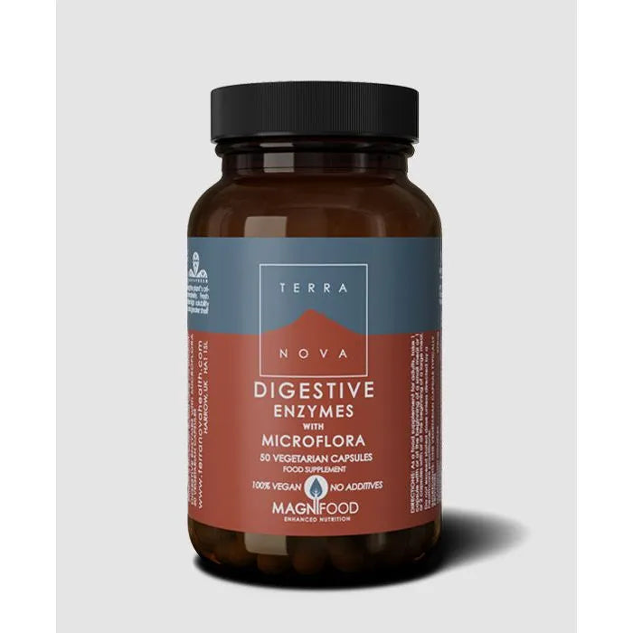 TerraNova - Digestive Enzymes with Microflora - GOLDFARMACI