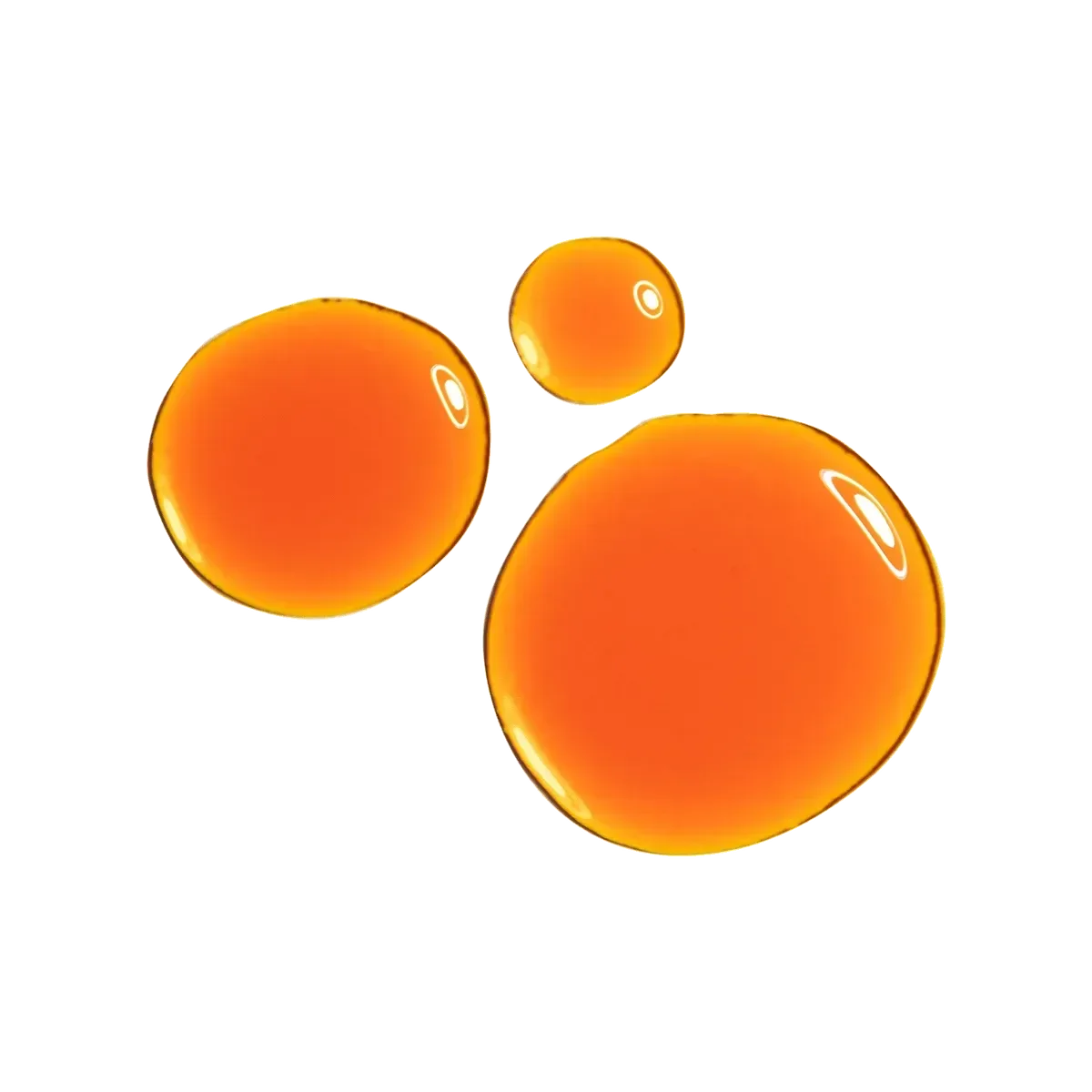 Sea buckthorn fruit oil drops, vibrant orange, organic skincare by Goldfarmaci