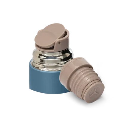 Nuvita - Thermal stainless steel bottle with silicone handle - 4435 - GOLDFARMACI