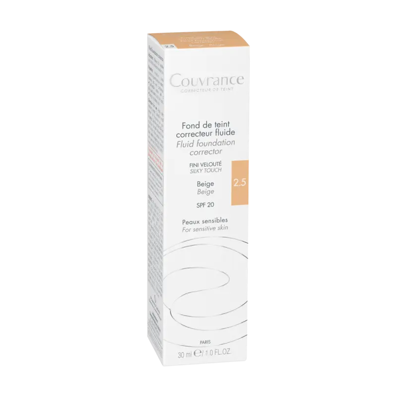 Avène - Couvrance Natural Fluid Concealer Foundation SPF20