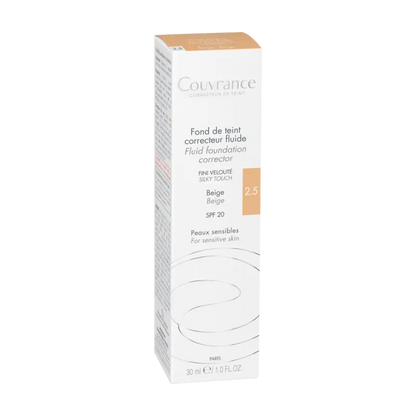 Avène - Couvrance Natural Fluid Concealer Foundation SPF20