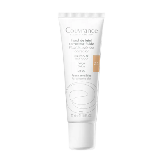 Avène - Couvrance Natural Fluid Concealer Foundation SPF20
