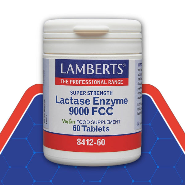 Lamberts Lactase Enzyme 9000 FCC 60 tablets