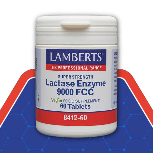 Lamberts Lactase Enzyme 9000 FCC 60 tablets