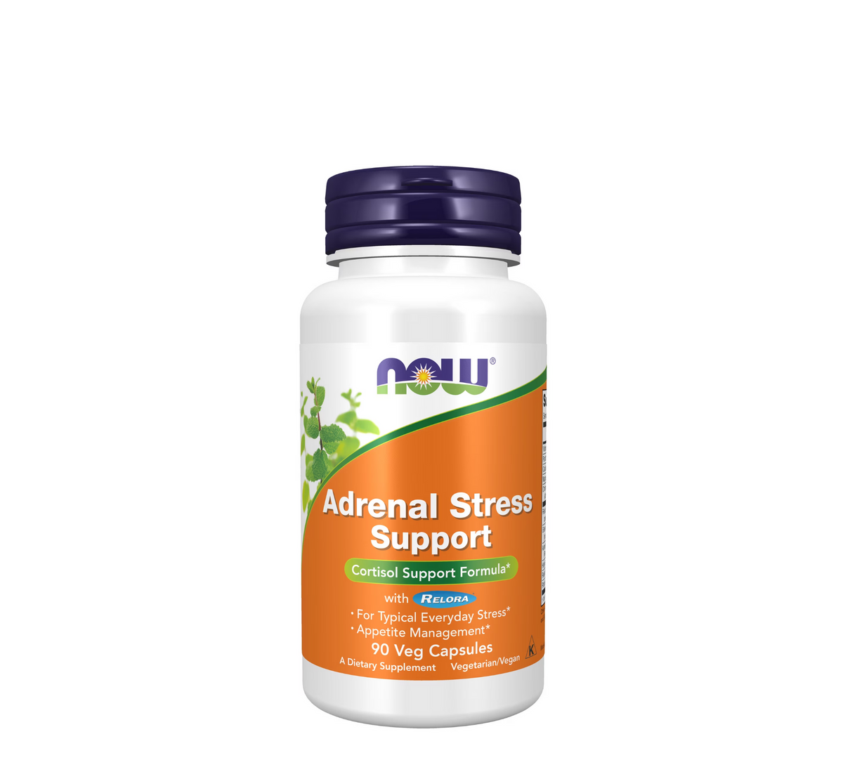 NOW Adrenal Stress Support me Relora, 90 kapsula vegjetariane