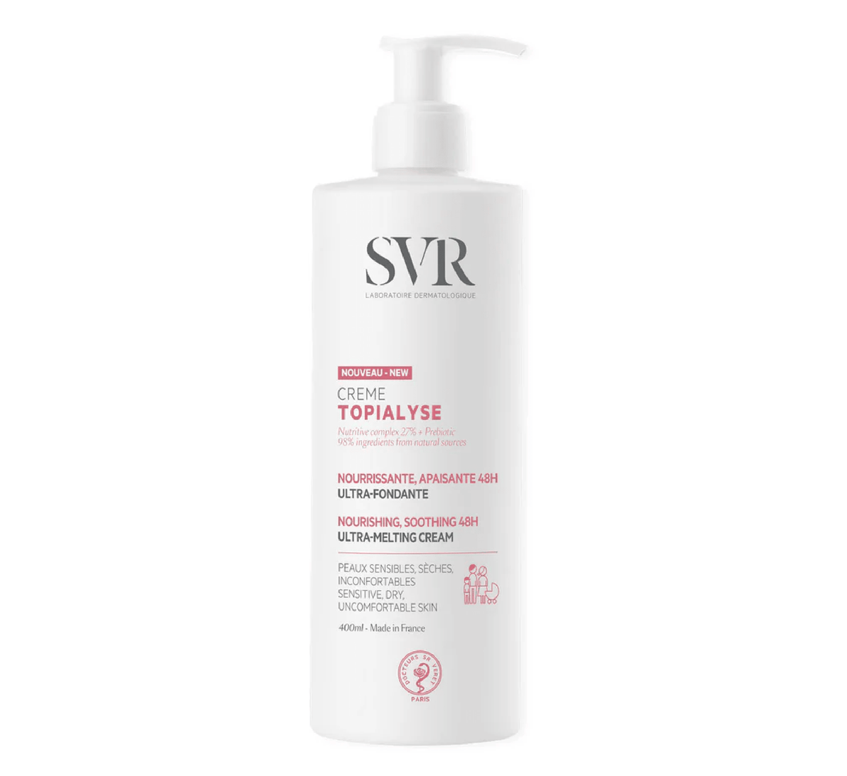 SVR Topialyse Ultra Melting Cream 400 ml