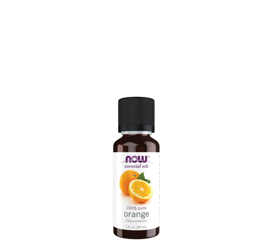 NOW Orange Oil sweet orange essential oil, 30 ml
