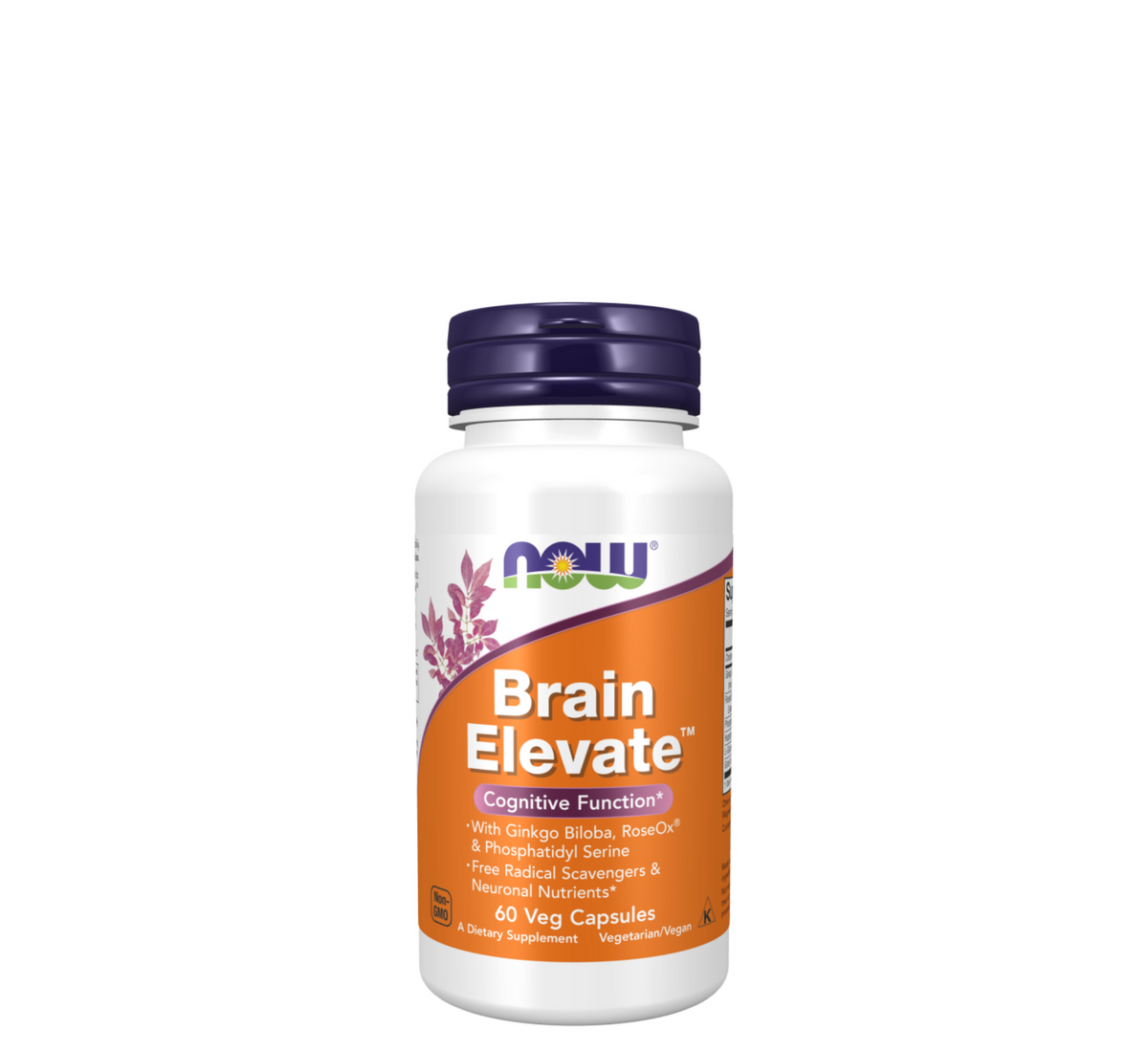 NOW Brain Elevate, 60 kapsula vegjetariane