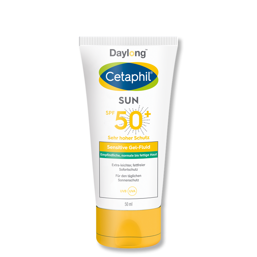 Cetaphil SUN - Fluid Xhel Sensitiv SPF 50+ 50 ml — product packaging