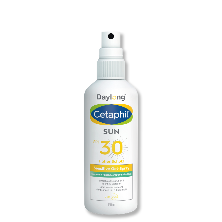 Cetaphil SUN - Sprej Xhel Sensitiv SPF 30 150 ml — product packaging