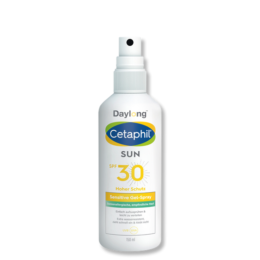 Cetaphil SUN - Sprej Xhel Sensitiv SPF 30 150 ml — product packaging