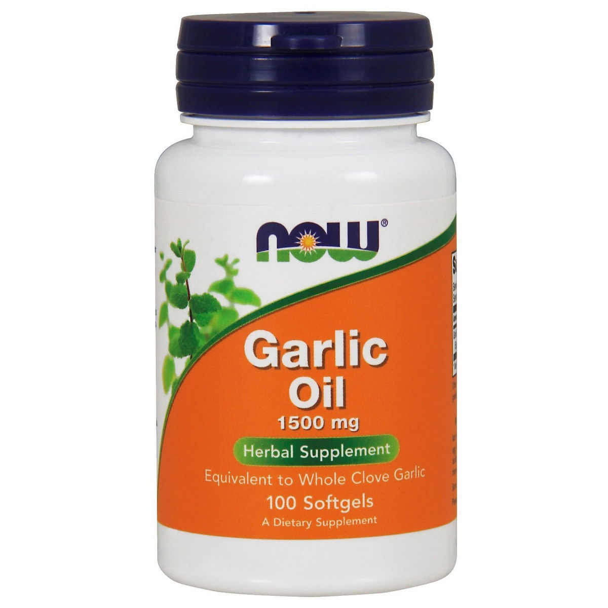 NOW Garlic Oil 1500 mg - 100 Softgels