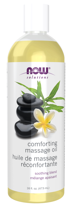 NOW Comforting Massage Oil bottle 473 ml