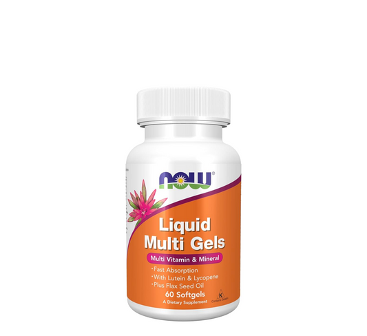 NOW Liquid Multi Gels 60 Softgels