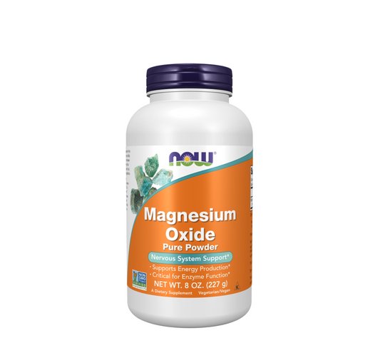 NOW Magnesium Oxide Pure Powder 227 g