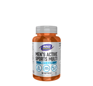 NOW Men’s Active Sports Multi – 90 Softgels - NOW Foods