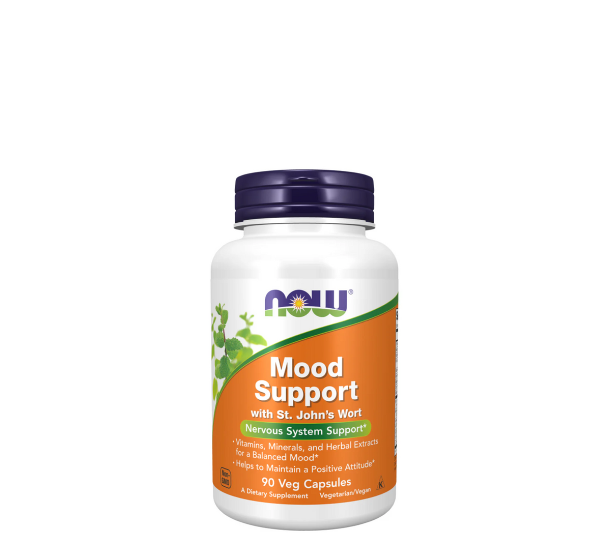 NOW Mood Support with St. John’s Wort – 90 Veg Capsules - NOW Foods
