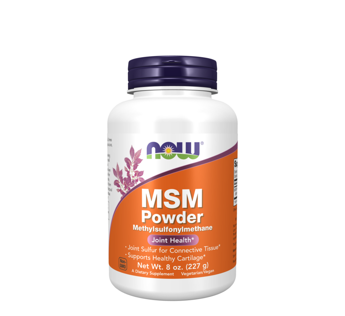 NOW MSM Powder – 227 g - NOW Foods