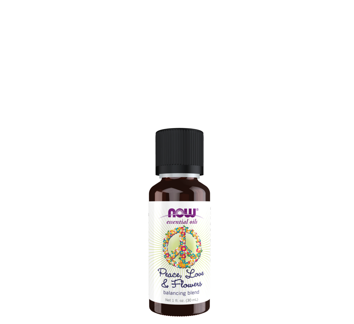 NOW - Peace Love Flowers Oil Blend - 30 mL