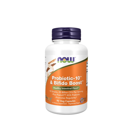 NOW - Probiotic-10 Bifido Boost - 90 Veg Capsules