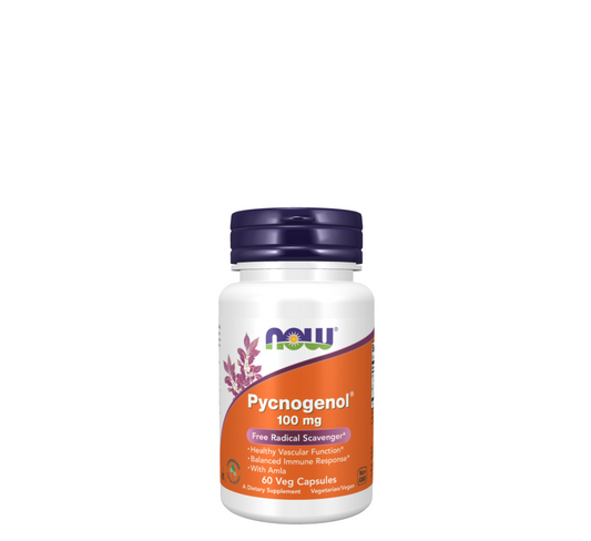 NOW - Pycnogenol 100 mg - 60 Veg Capsules