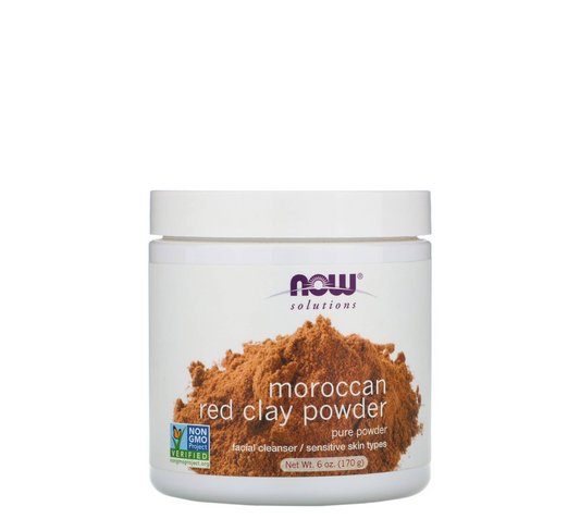 NOW - Moroccan Red Clay Powder - 170 g