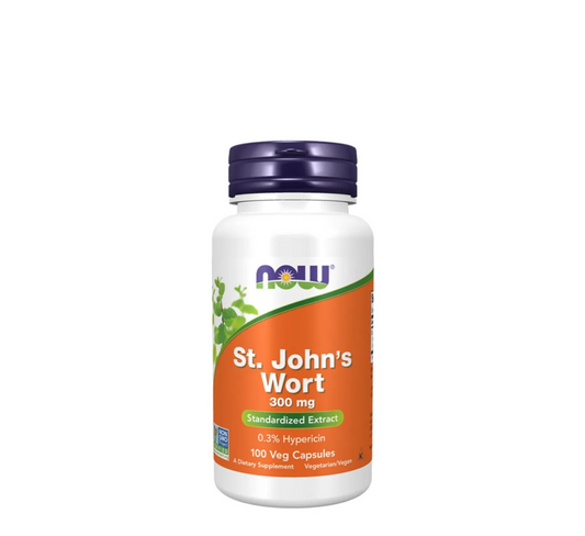 NOW - St. John’s Wort 300 mg - 100 Veg Capsules